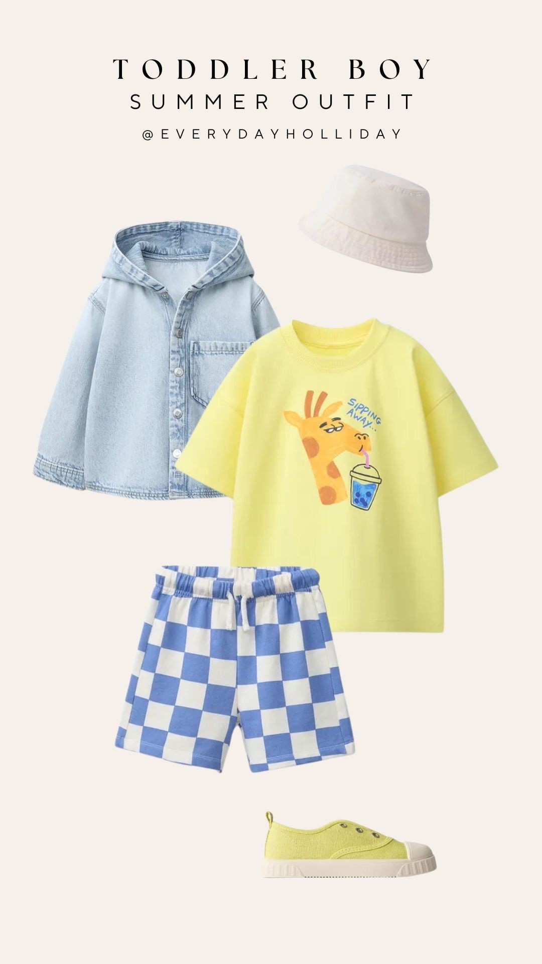 The giraffe graphic tee sent me — and the fact that it works with these checker shorts and a little denim hoodie? So good. Everything is from Zara kids and the pieces mix and match so well.

#LTKootd #LTKKids #LTKBaby