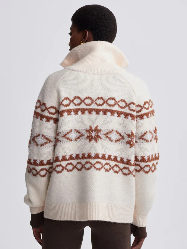 Cai Fairisle Half Zip | Varley UK | Varley UK