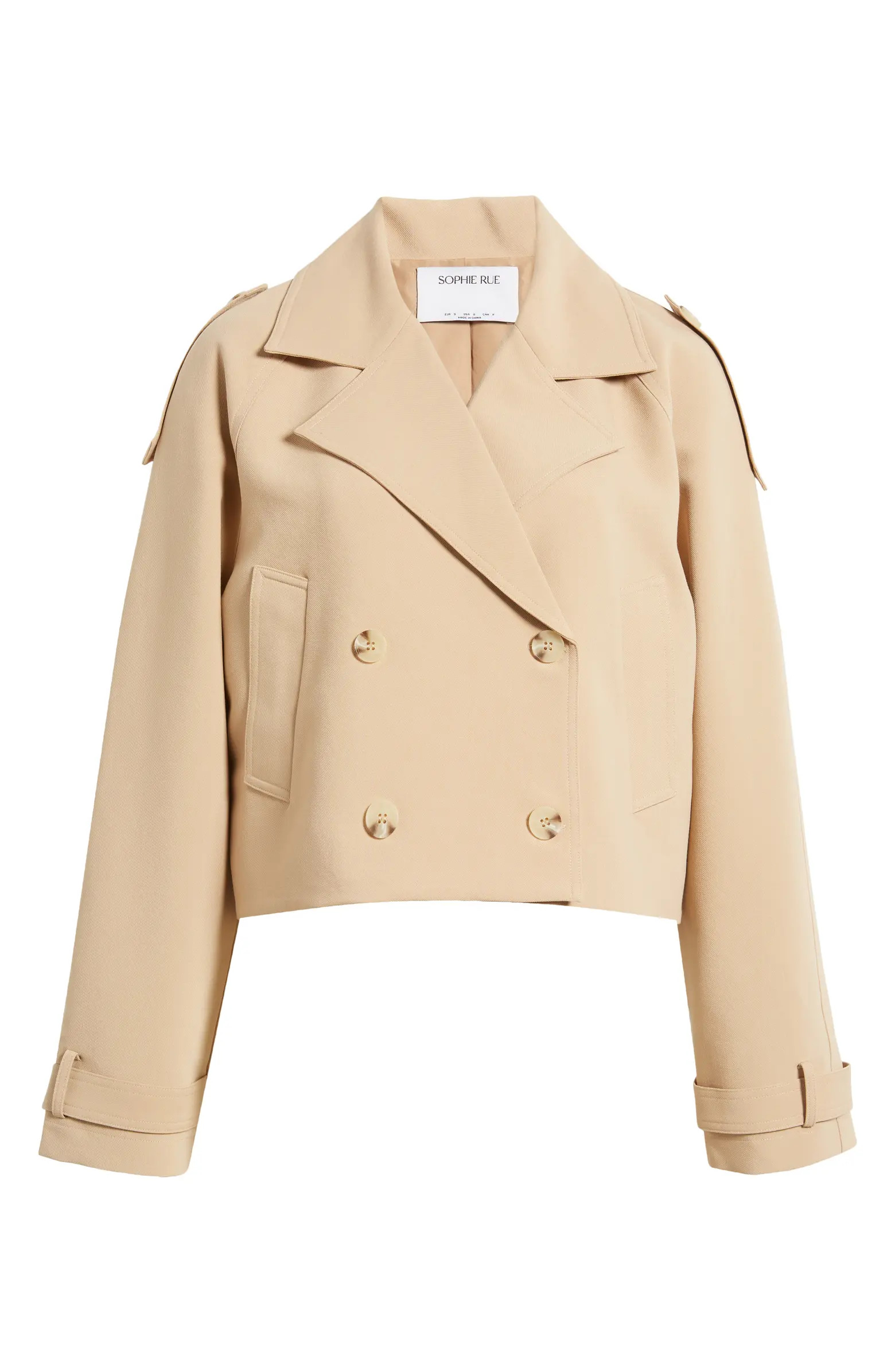 Sophie Rue Crop Trench Coat | Nordstrom | Nordstrom