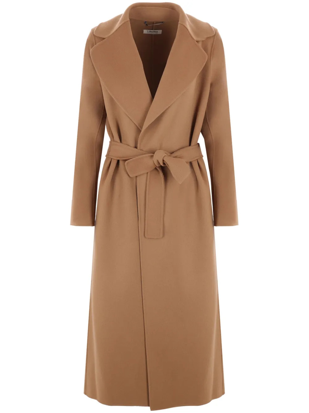 'S Max Mara Poldo Wool Wrap Coat | Brown | FARFETCH UK | Farfetch Global