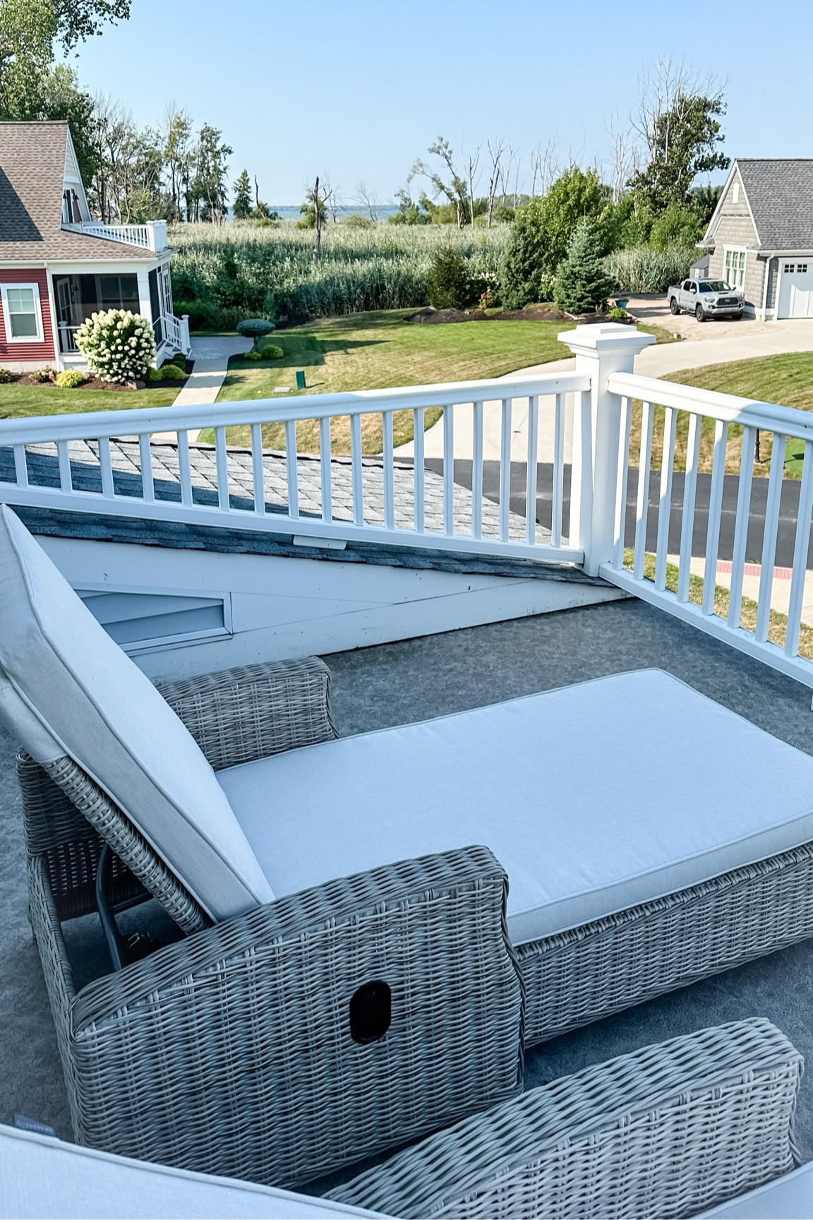 New lake house reclining chaise lounge chairs are currently on major sale at Wayfair! 

#LTKHome #LTKxWayfair #LTKSaleAlert