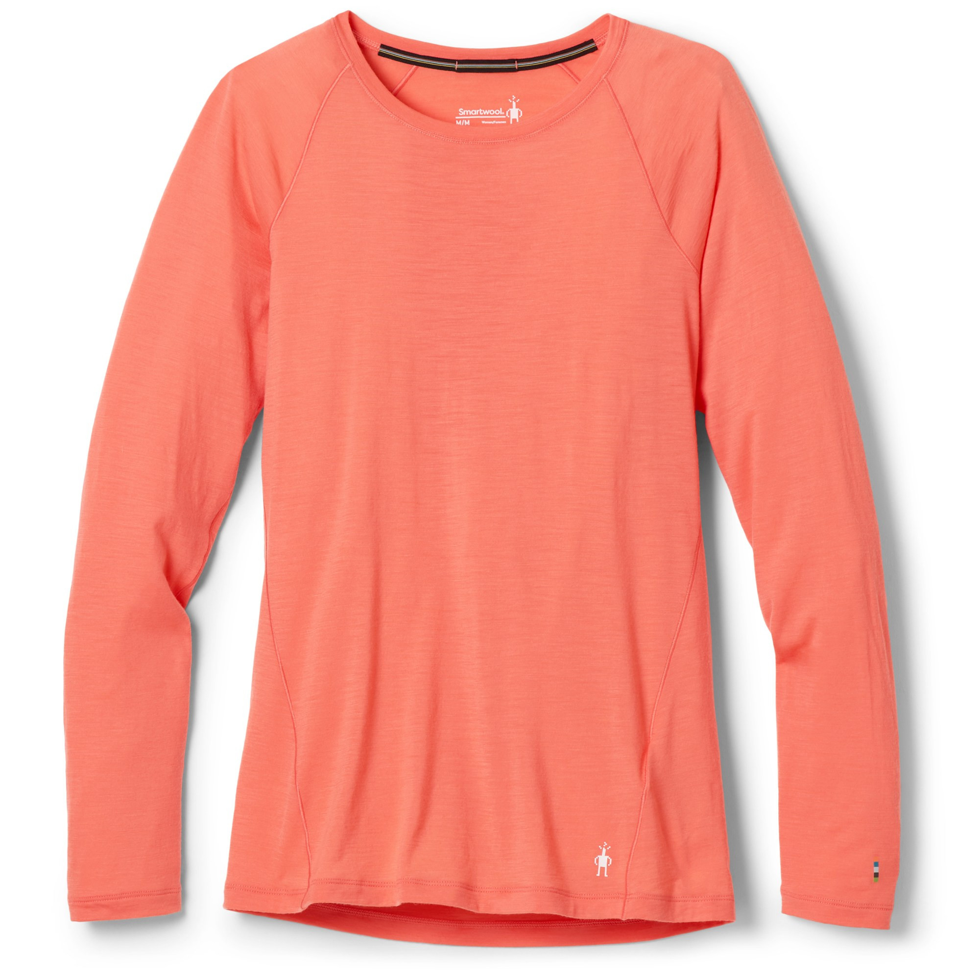 Smartwool Women's Classic All-Season Merino Long-Sleeve Base Layer Top Pink M | REI