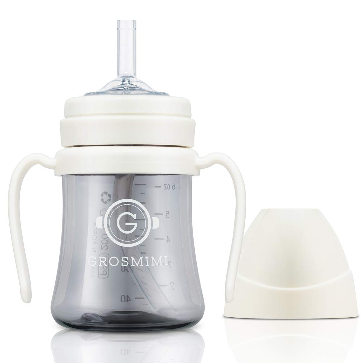 GROSMIMI Spill Proof no Spill Magic Sippy Cup with Straw with Handle for Baby and Toddlers, Custo... | Amazon (US)