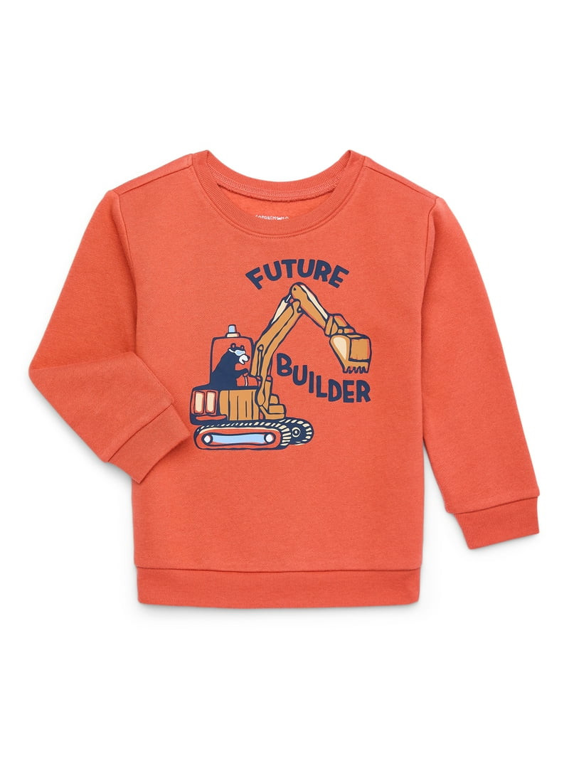 Garanimals Toddler Boy Graphic Fleece Sweatshirt, Sizes 2T-5T | Walmart (US)