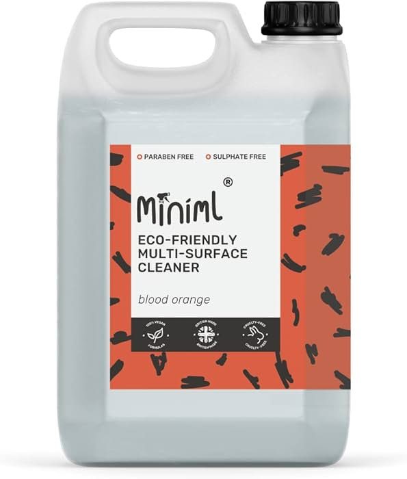 Miniml Eco Multi Surface Cleaner General Purpose Spray 5L Refill – Blood Orange Scented for Cle... | Amazon (UK)