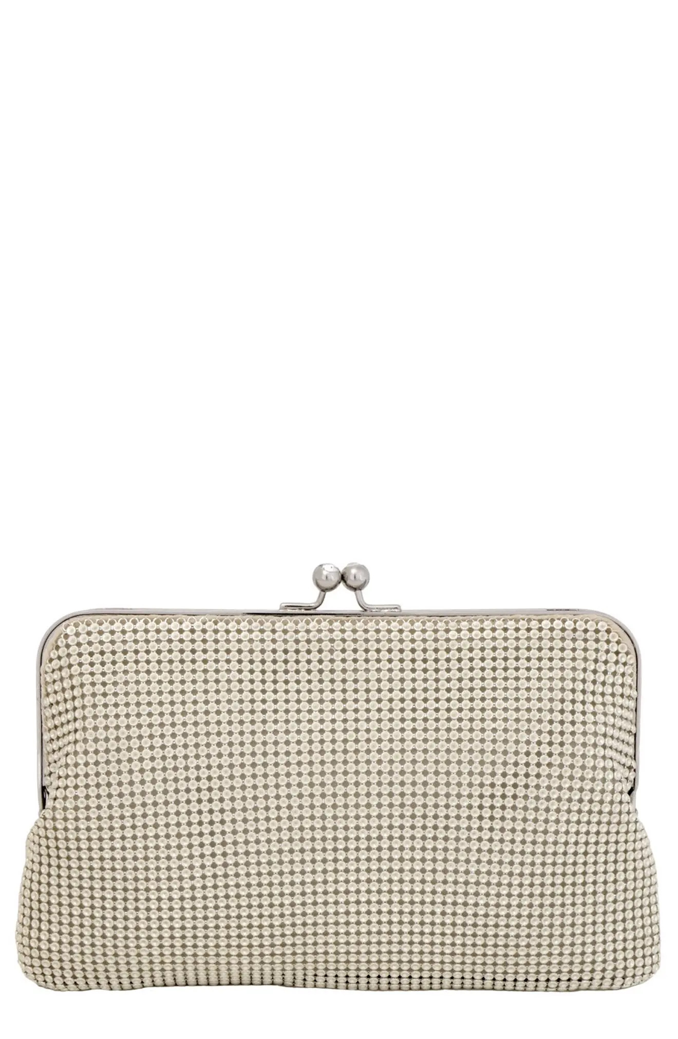 Whiting & Davis Mesh Clutch - Metallic | Nordstrom