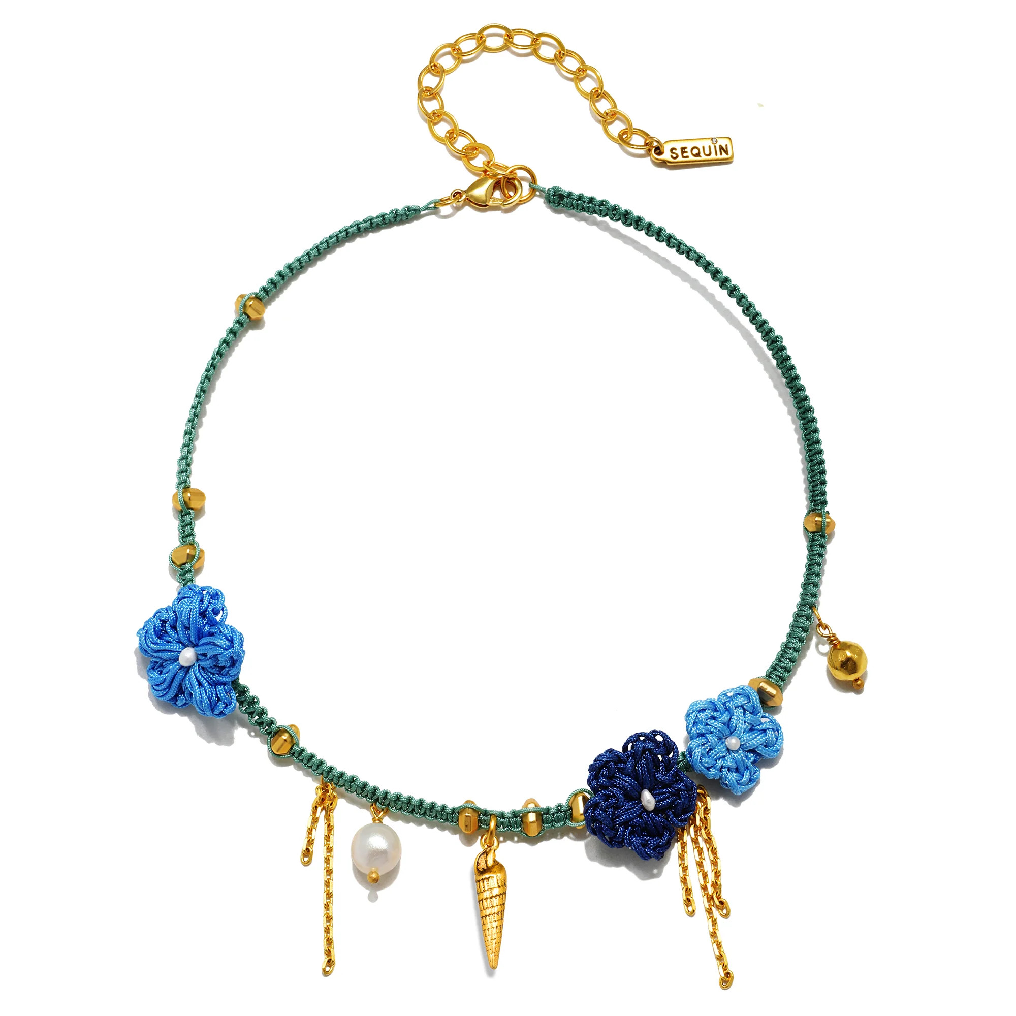 Delia Choker Necklace | Sequin