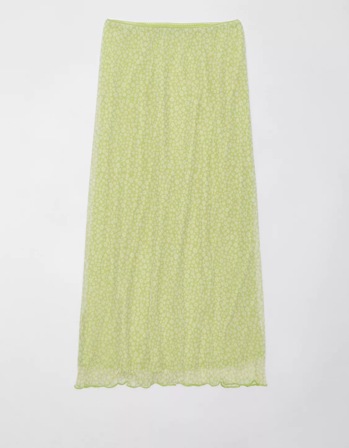 AE Mini Mesh High-Waisted Midi Skirt | American Eagle Outfitters (US & CA)