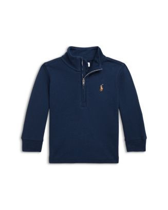 Ralph Lauren Polo Boys' Interlock Quarter Zip Pullover - Baby  | Bloomingdale's Kids | Bloomingdale's (US)