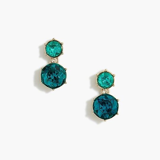 Gem drop earrings | J.Crew Factory