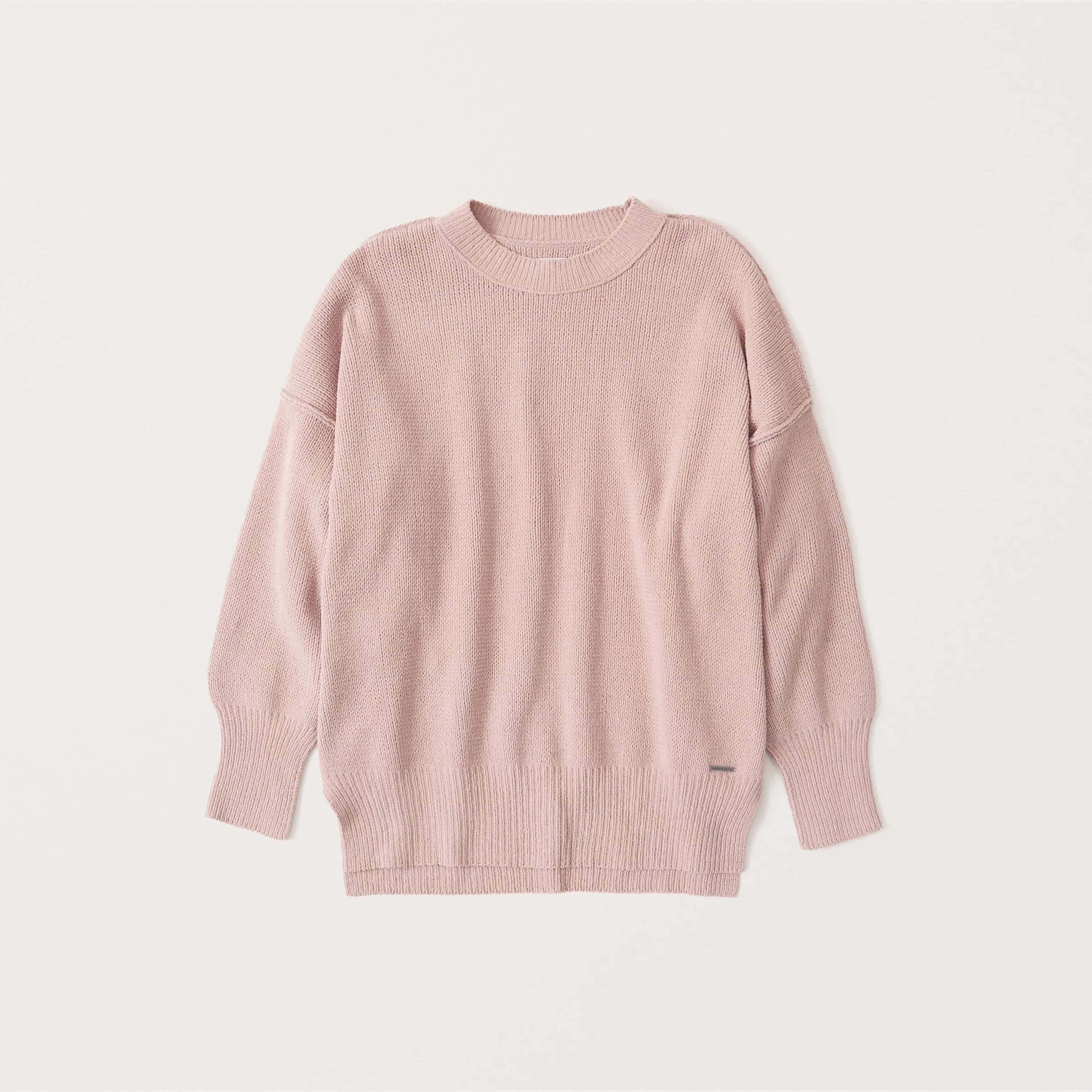 Oversized Chenille Sweater | Abercrombie & Fitch (US)