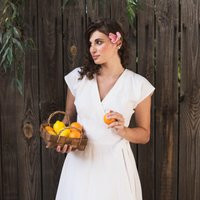 Linen Wrap Dress, Kimono White Linen Sundress, Maxi Summer Wedding Guest Dress | Etsy (US)