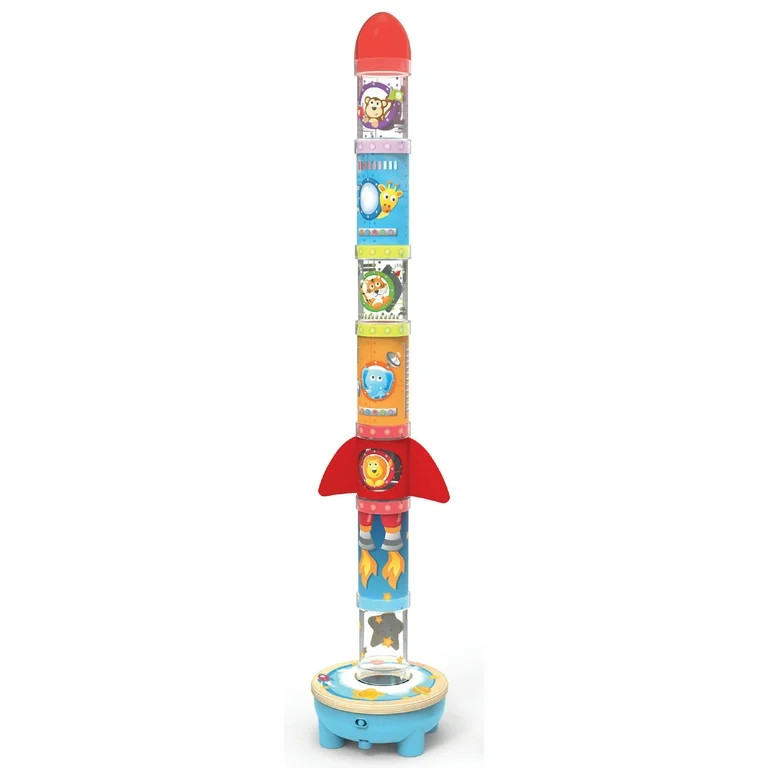 Hape: Rocket Ball Air Stacker - Sorting & Construction Stacking Toy, Color & Number, Space & Aer... | Walmart (US)