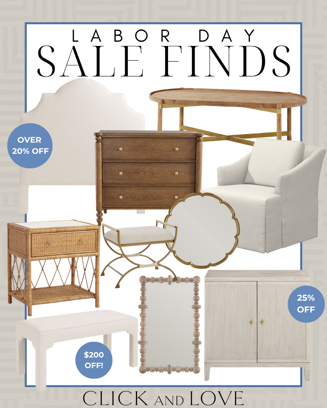 Labor Day home decor and furniture sale finds for every room! My top picks from Ballard Designs 👏🏼 20-75% off sitewide is happening now! 

Ballard, Ballard designs, modern home decor, traditional home decor, interior design, look for less, headboard, cabinet, sideboard, mirror, coffee table, nesting table, ottoman, bench, nesting table, budget friendly furniture, Sale finds, sale, sale alert, iving room, bedroom, guest room, dining room, entryway, seating area, family room, Modern home decor, traditional home decor, budget friendly home decor, Interior design, shoppable inspiration, curated styling, beautiful spaces, classic home decor, bedroom styling, living room styling, style tip, dining room styling, look for less, designer inspired
 

 #LTKSeasonal #LTKHome #LTKSaleAlert