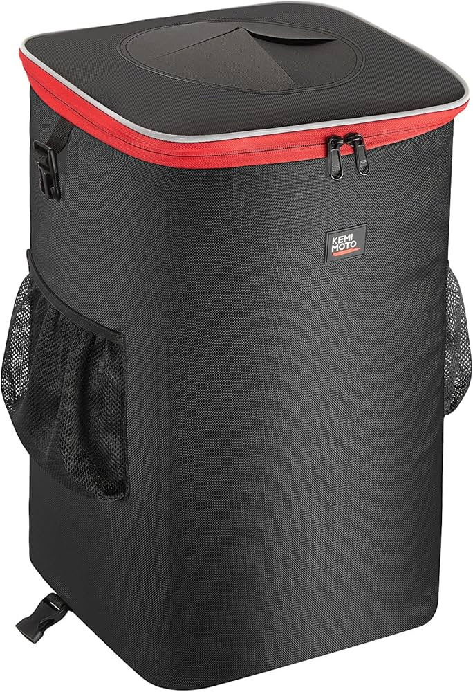 KEMIMOTO Boat Trash Can, Portable Reusable Boating Garbage Can with Lid Outdoor Collapsible Stora... | Amazon (US)