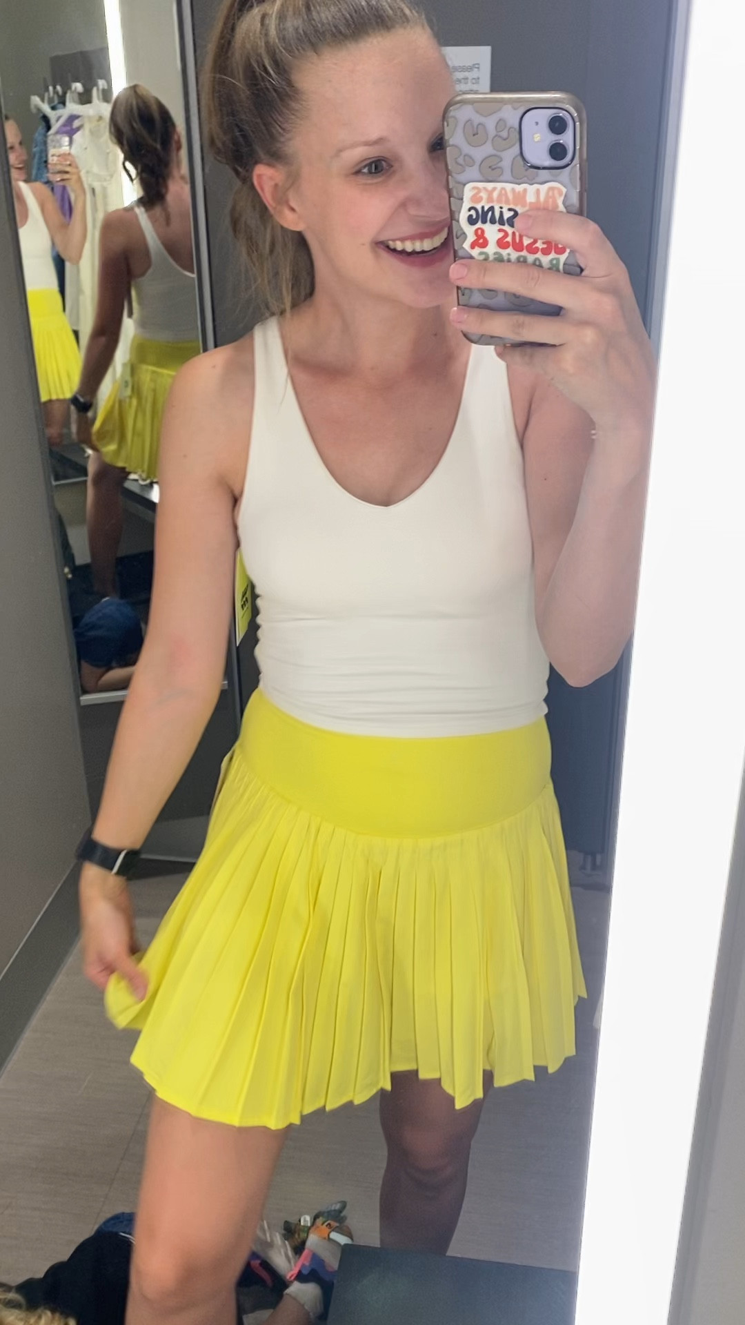 Target athletic wear. Target skort! Pleated skirt at target. Cropped tank top, cropped workout tank. 

#LTKFitness #LTKActive