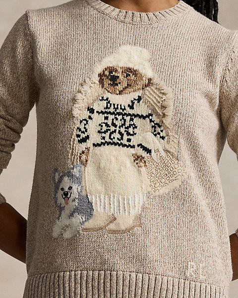 Polo Bear Cotton Jumper | Ralph Lauren (UK)