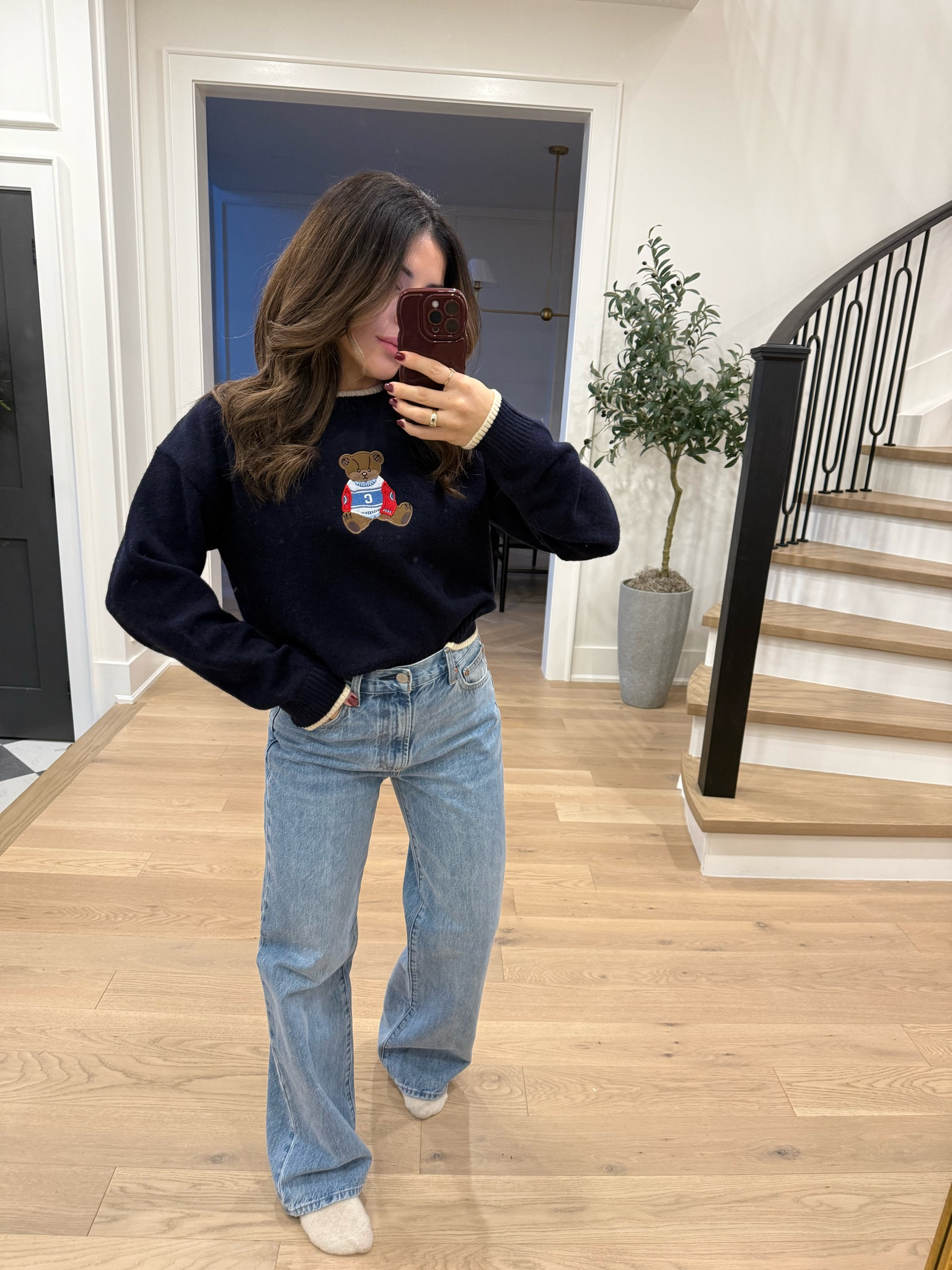 Sweater - medium 
Jeans - size 25

#LTKworkwear #LTKwinter #LTKstyletip