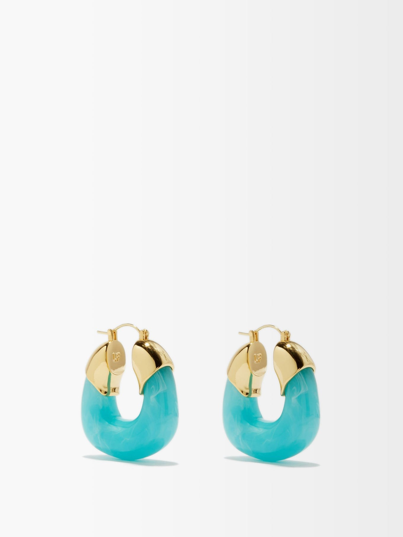 The Organic gold-plated hoop earrings | Matches (US)