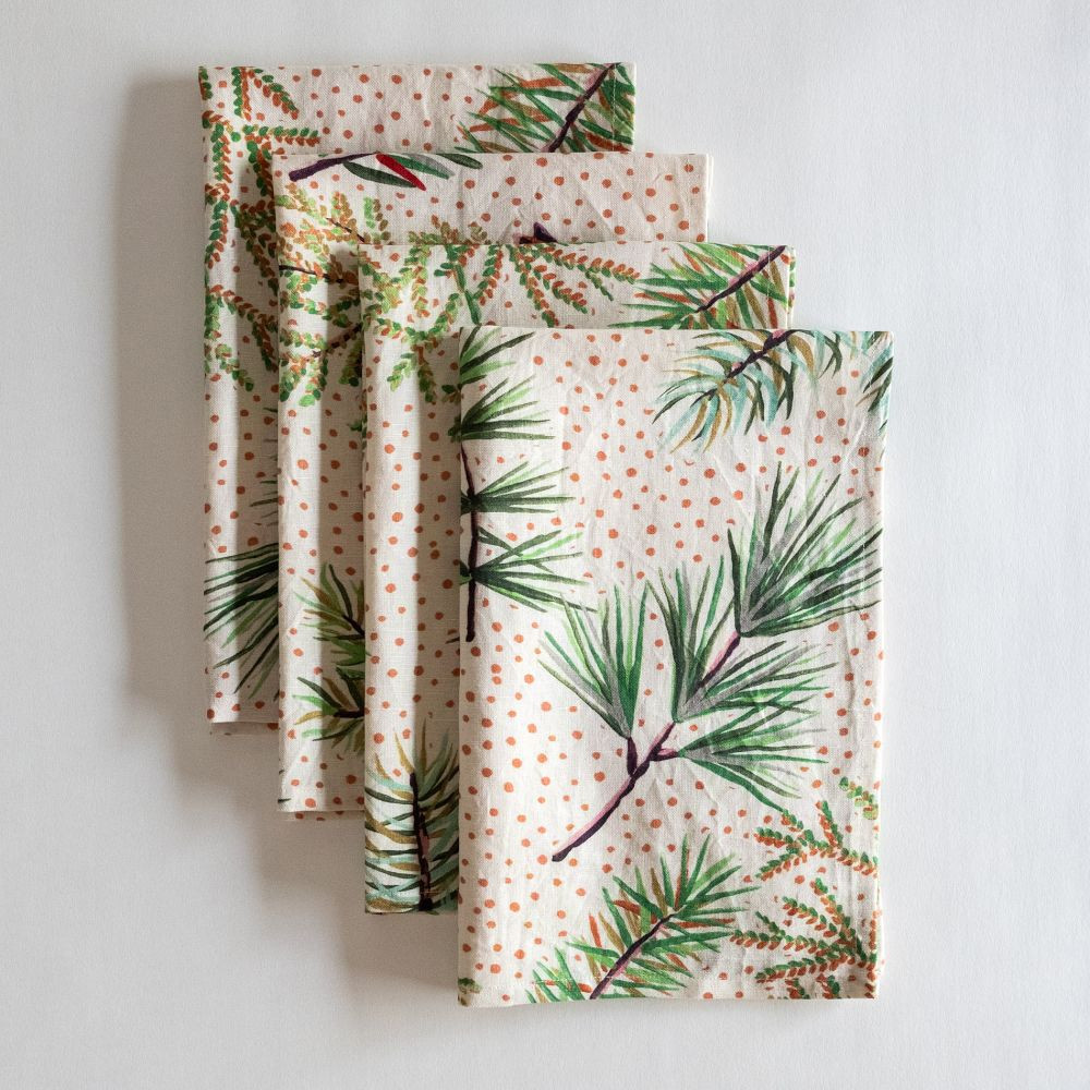 Cypress Guest Towel, Set of 4 | GreenRow