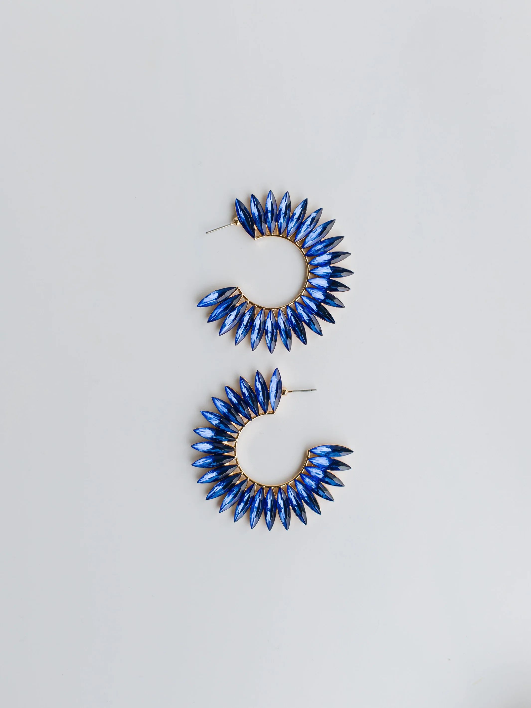 Eileen Blue Earrings | Michelle McDowell
