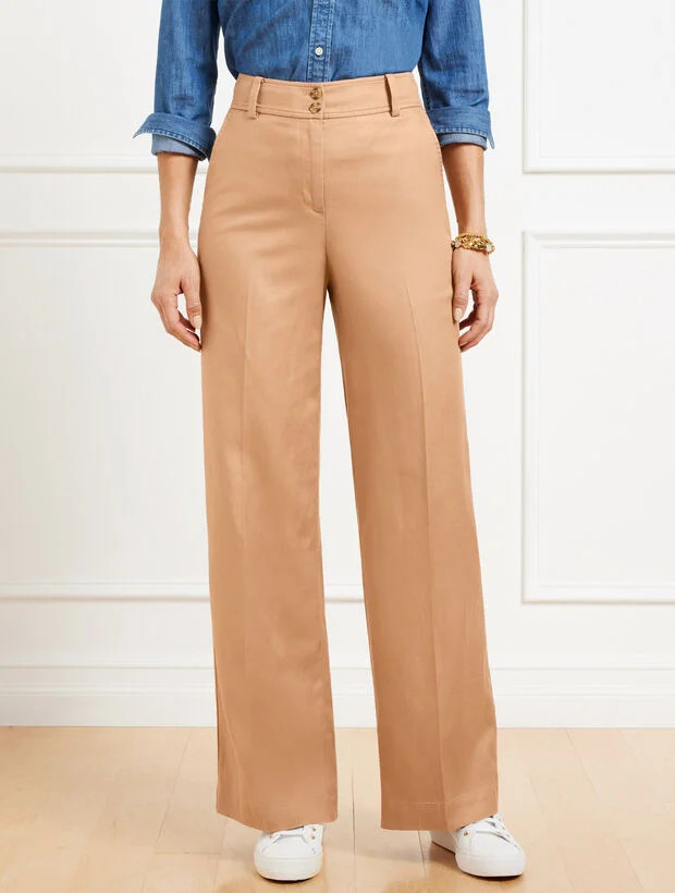 Wide Leg Pants | Talbots
