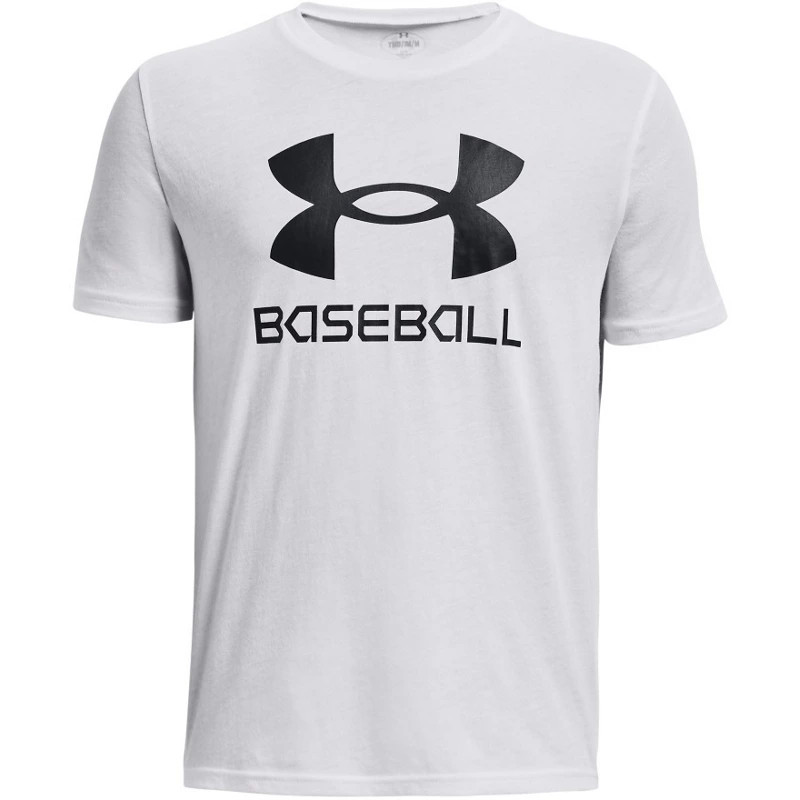 Under Armour Boys' Baseball BTS T-Shirt White/Black, X-Small - Boy's Athletic Tops at Academy Sports | Academy Sports + Outdoors