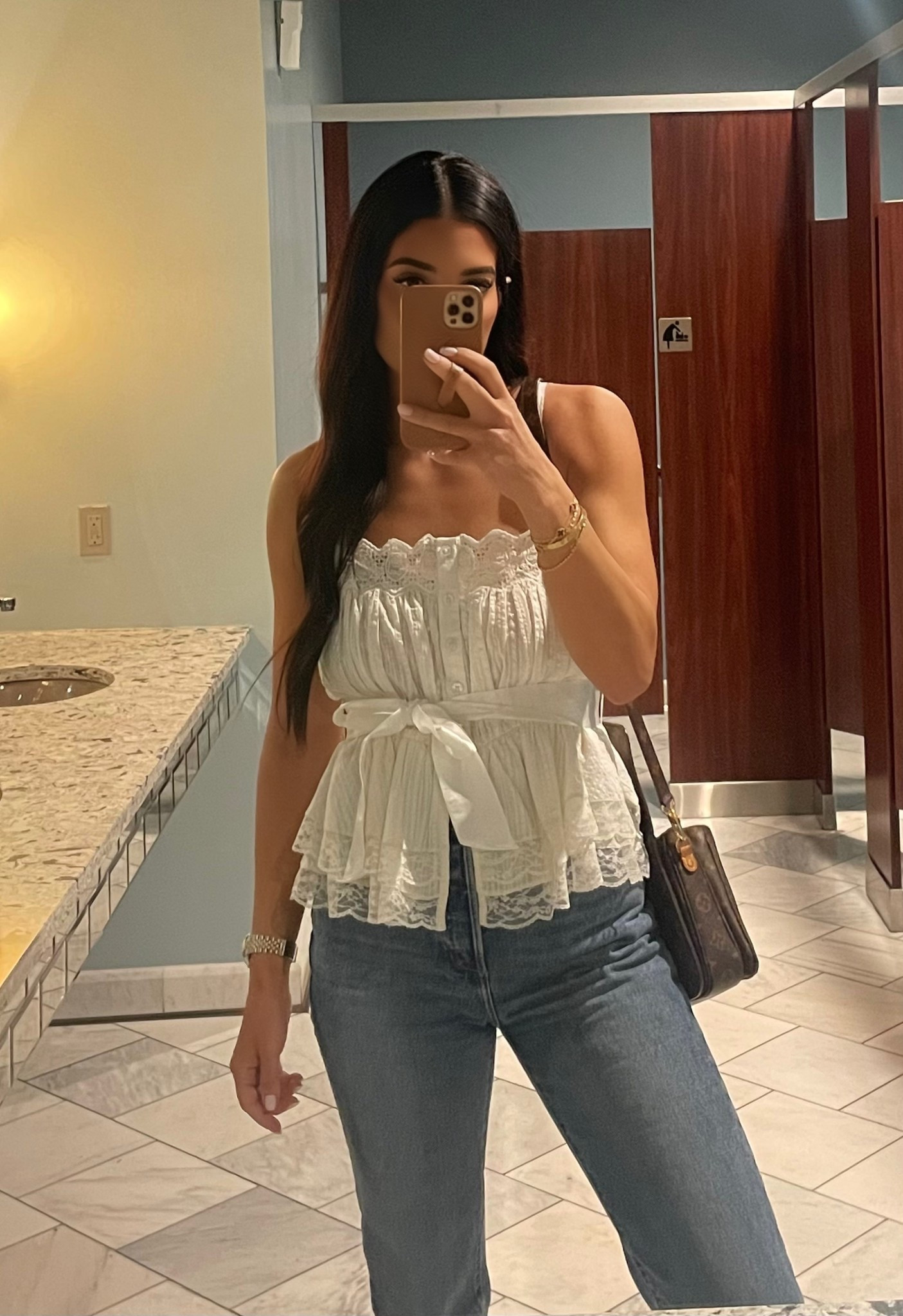 Date night top obsessed.
I’m in a size small 

#LTKOver40 #LTKSeasonal #LTKParties