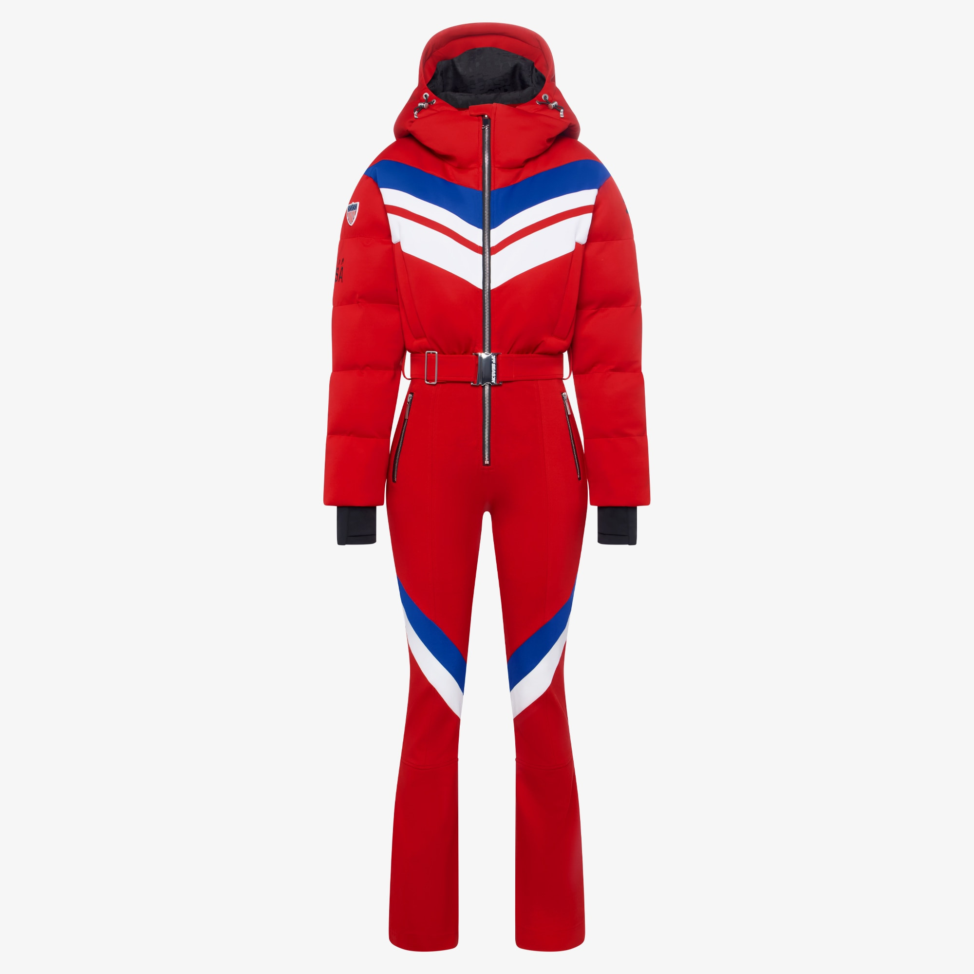 Off Season x Team USA Women's Ski Suit - Red | Fanatics