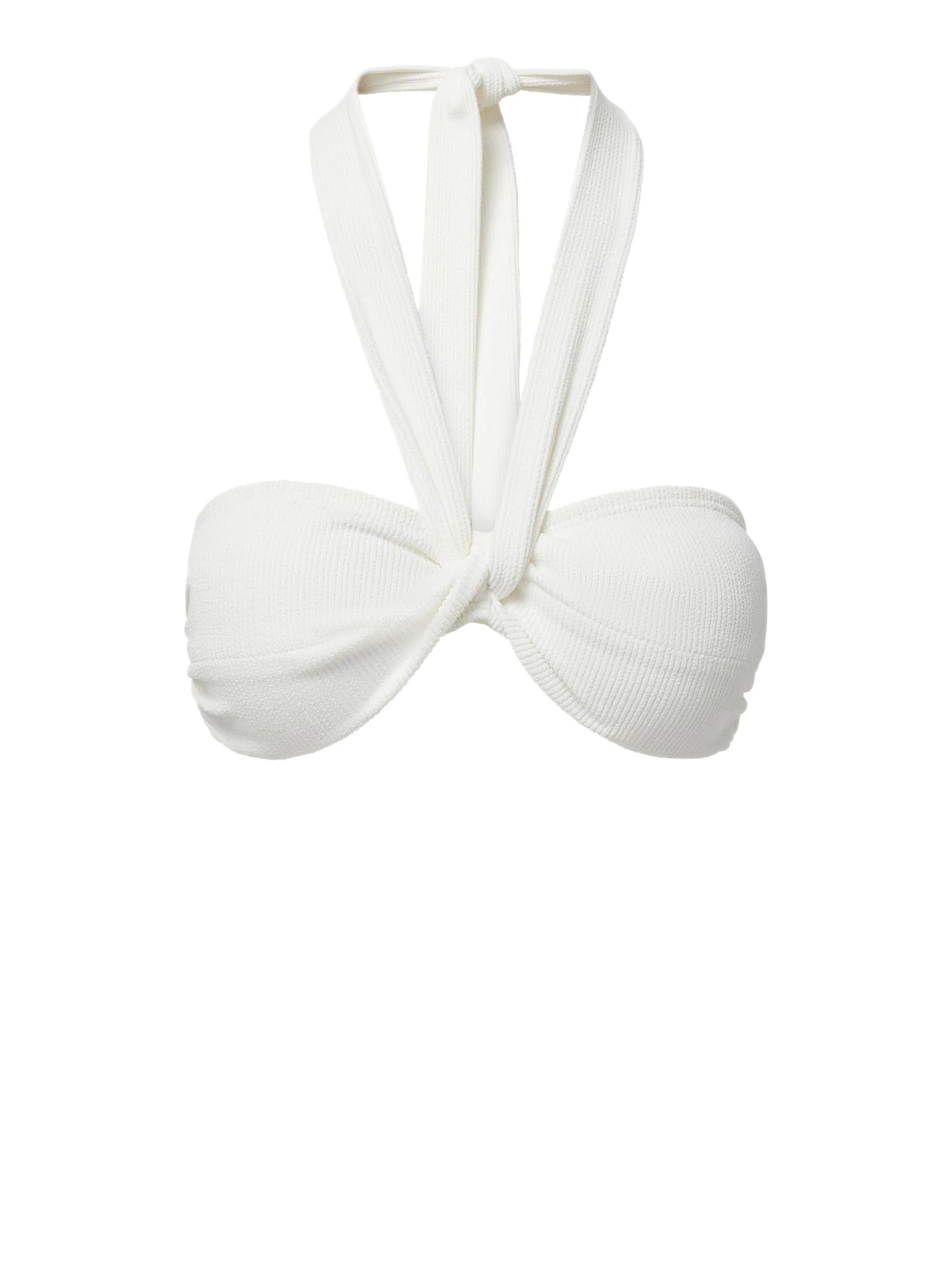 Loryn Swim Top Ivory Texture | Change of Scenery