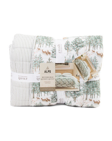 Winter Forest Quilt | TJ Maxx