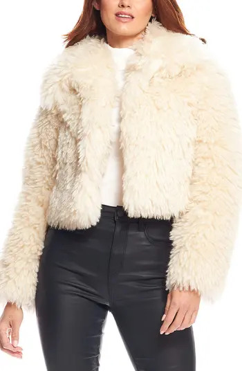 DONNA SALYERS FABULOUS FURS Snowdrift Faux Fur Jacket | Nordstrom | Nordstrom