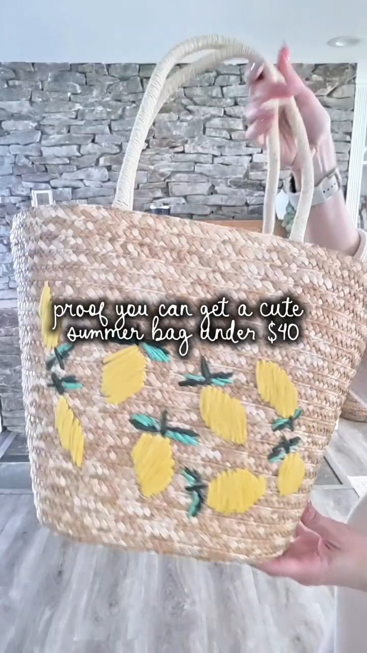 Proof you do not need to spend hundreds on a cute summer bag ☀️👜 This one is under $40 and honestly looks way more expensive than it is. Millennial mom budget approved 👏

#LTKdayinmylife #LTKgrwm #LTKmomlife