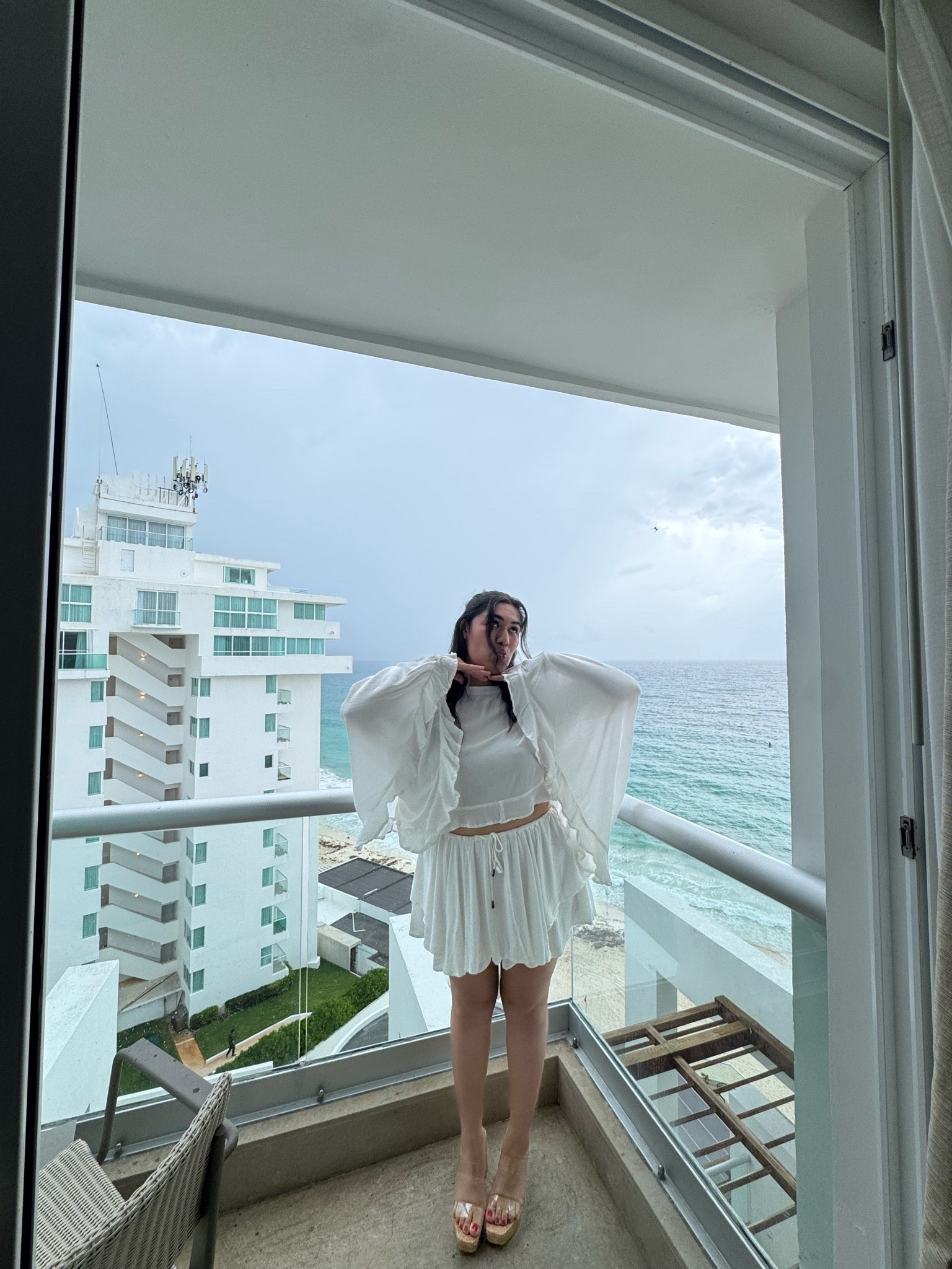 Summer outfit inspo!!! Cancún dinner outfit!! Night 1 🤍

#LTKootd #LTKMidsize #LTKTravel