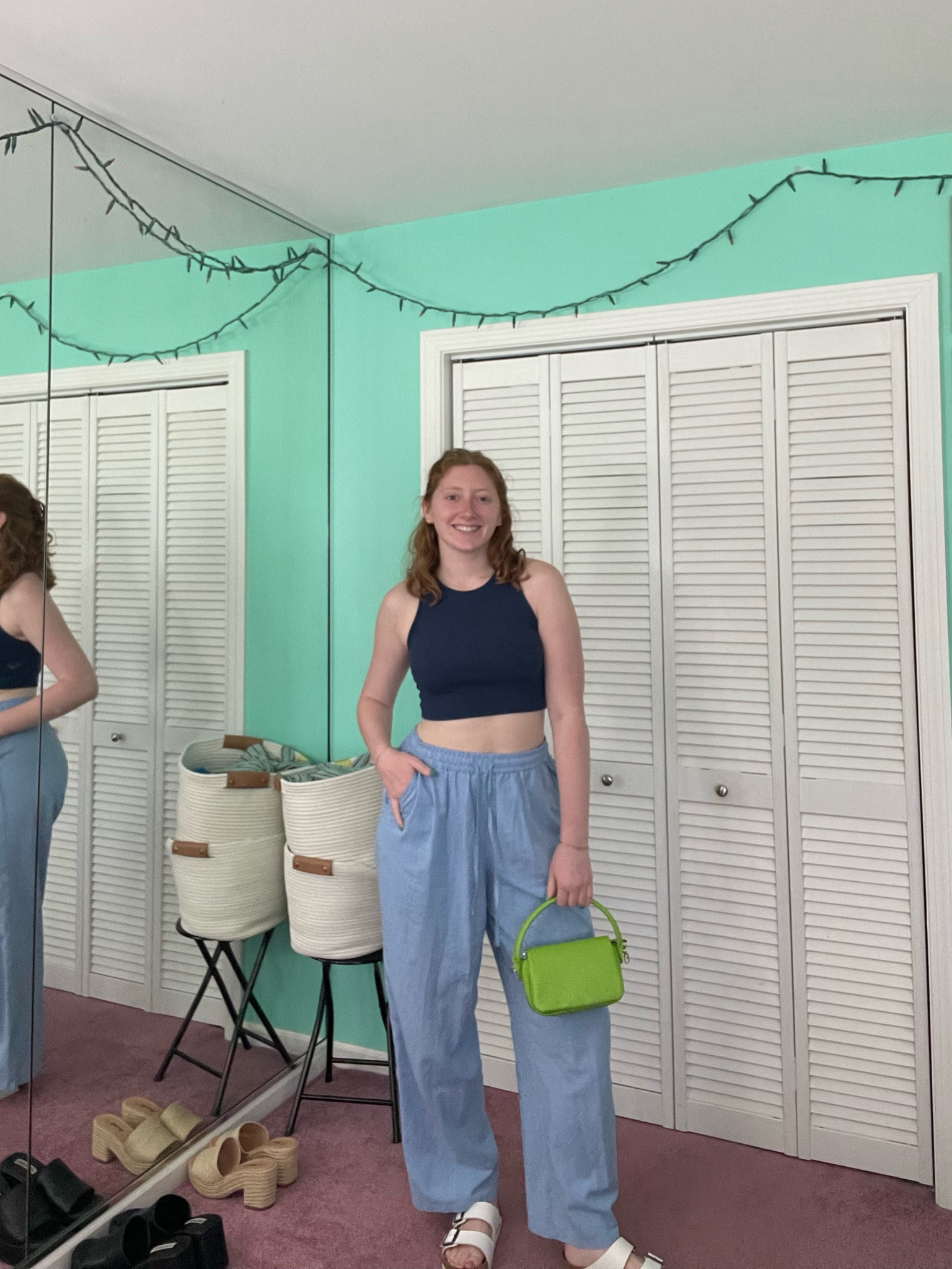 Styling blue & green outfit #2

#LTKFindsUnder50 #LTKMidsize #LTKStyleTip