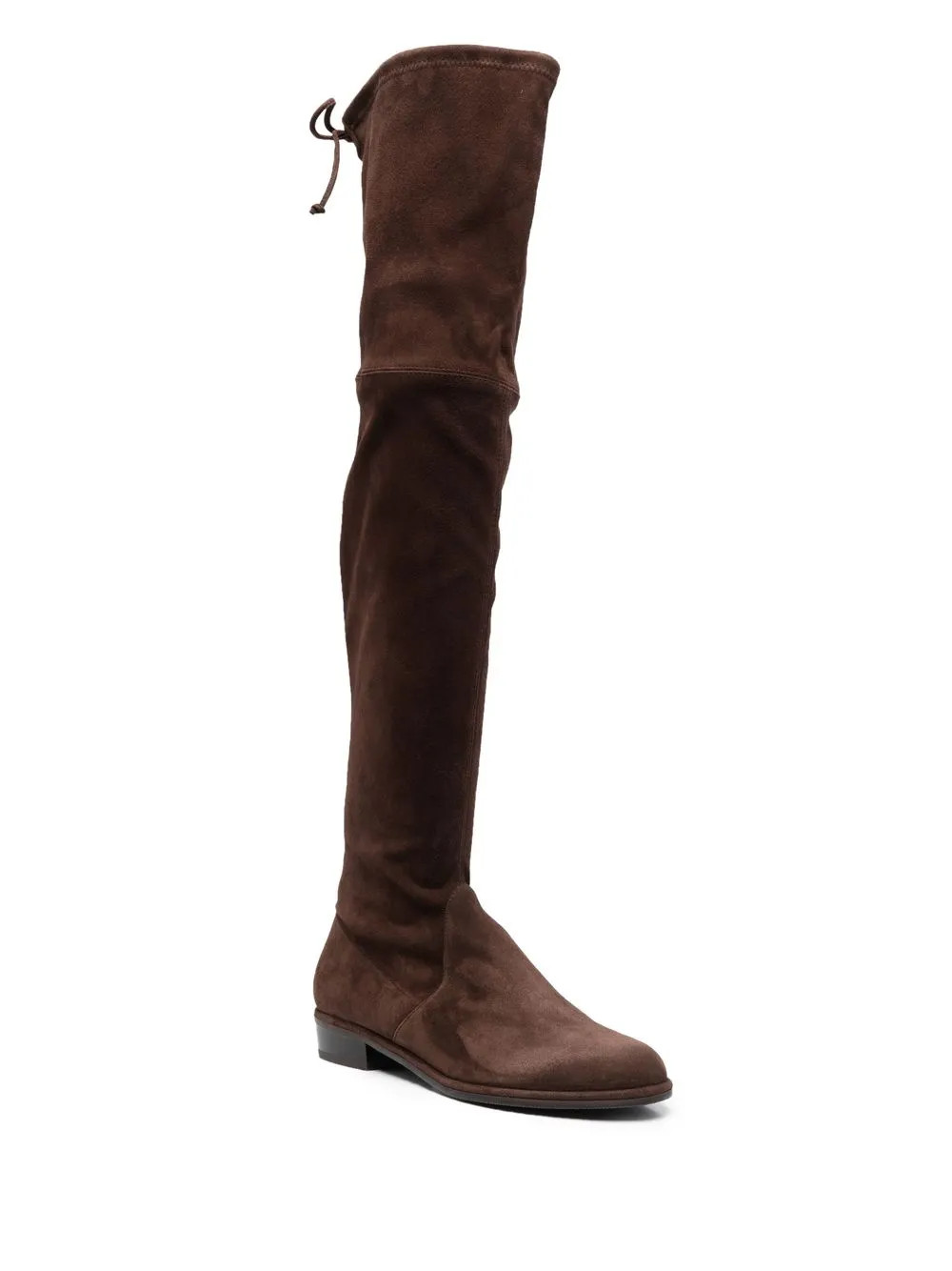 Stuart Weitzman Lowland 40mm thigh-high Boots - Farfetch | Farfetch Global