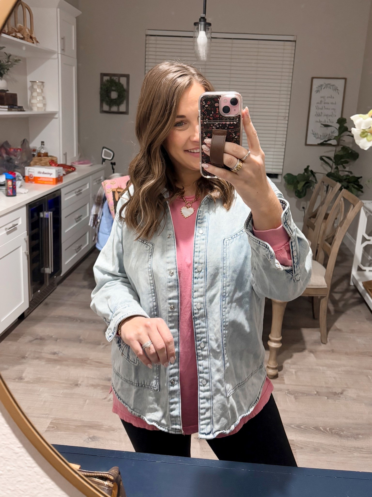 Aerie long sleeve tee is getting worn on repeat you guys- I loveeee it! So easy to layer and long enough 👏🏼

TTS- medium 

#LTKootd #LTKMidsize #LTKmomlife