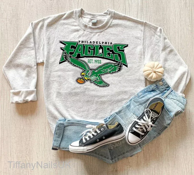 Vintage Philadelphia Shirt, Go Birds Vintage Eagles Shirt Sweatshirt,  Gameday Apparel, Distressed Philadelphia Sweatshirt