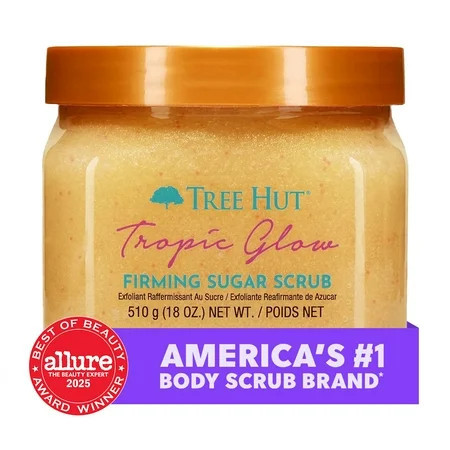Tree Hut Tropic Glow Firming Shea Sugar Body Scrub, 18 oz | Walmart (US)