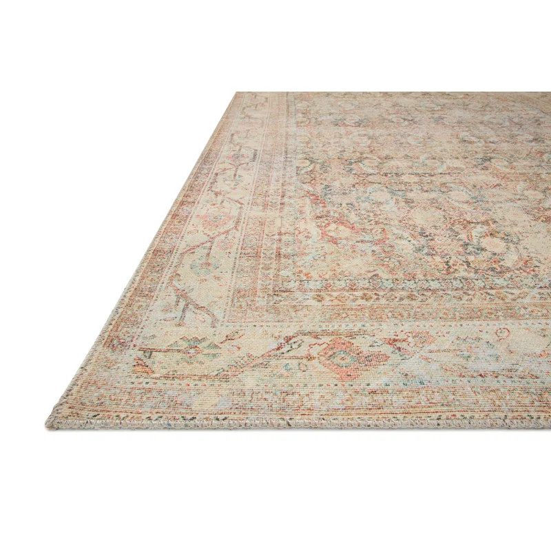 Oriental Area Rug in Natural/Apricot | Wayfair North America