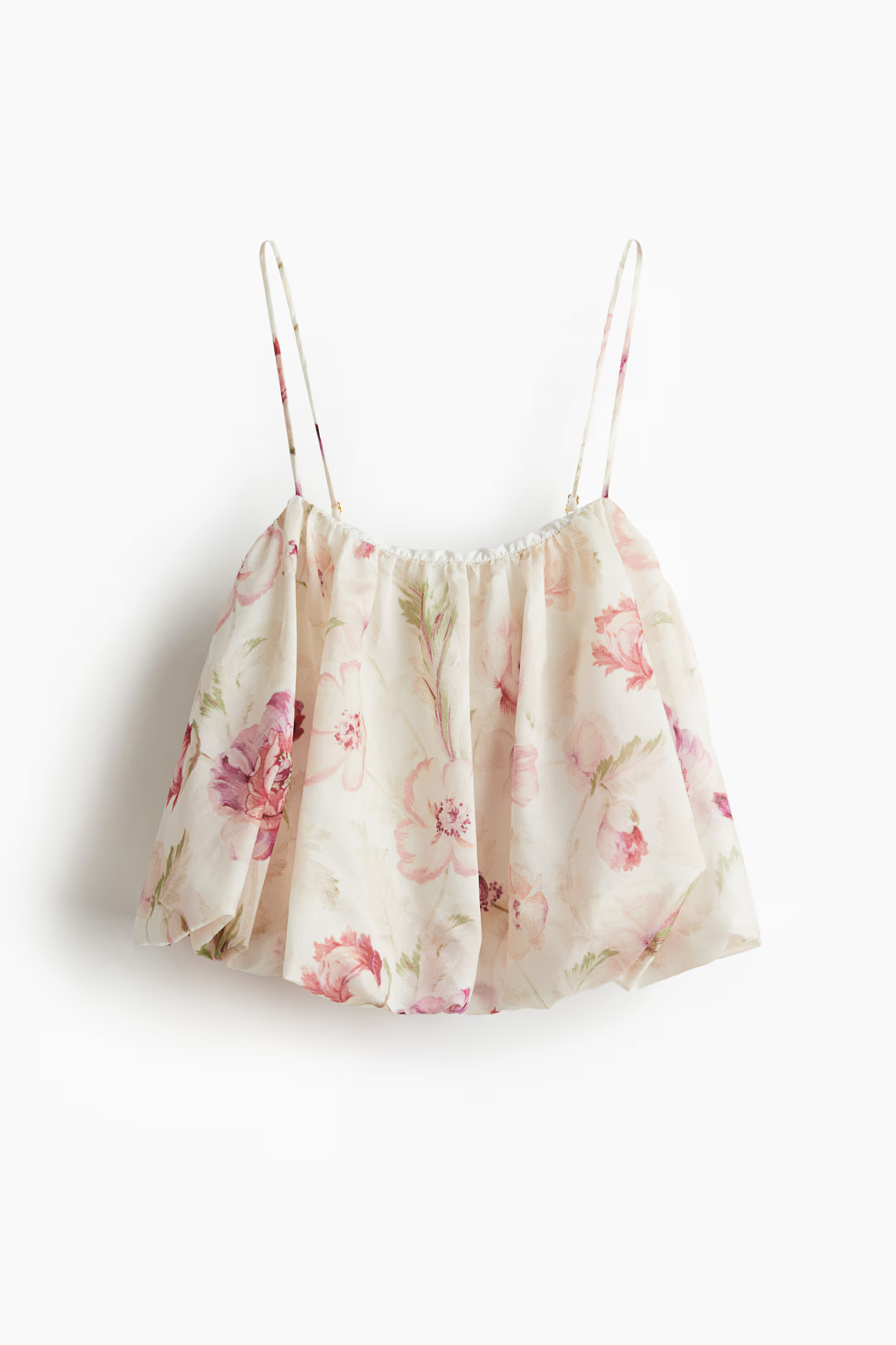 Bubble-hem strappy top | H&M (UK, MY, IN, SG, PH, TW, HK)