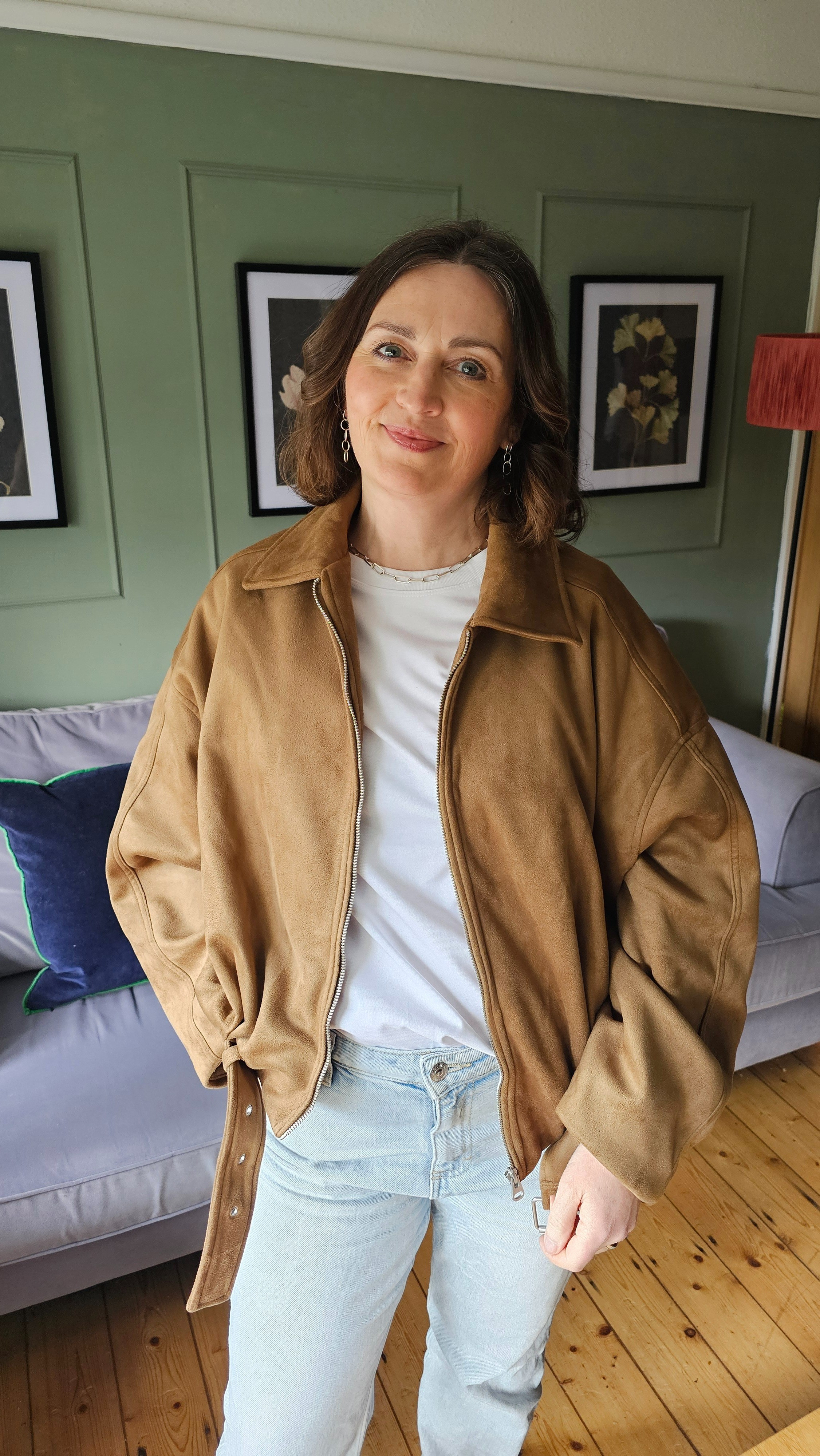 Tried a beautiful suede jacket but wanted something more everyday. Ordered a few to try at home - think I've found my favourite...

#LTKuk #LTKstyletip #LTKover50style
