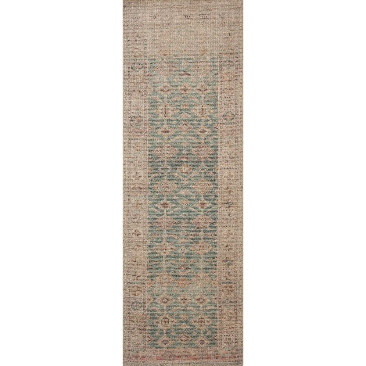 Angela Rose x Loloi Aubrey Aqua / Sand Area Rug | Wayfair North America