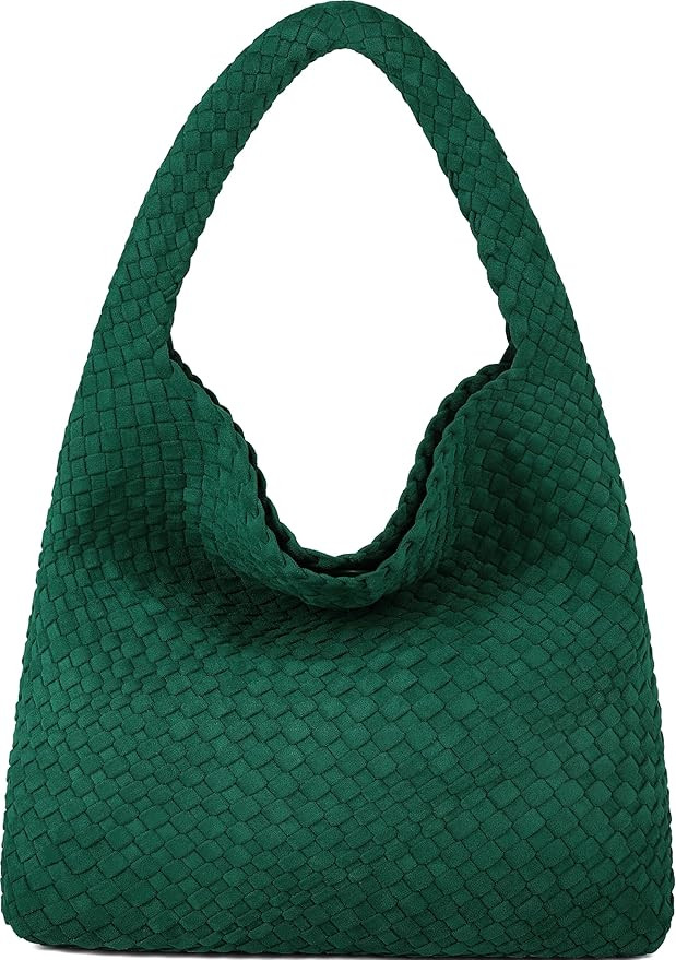 Queenoris Fashion Hobo Bags for Women Top-handle Shoulder Bag Vegan Leather Purses Soft Summer To... | Amazon (US)