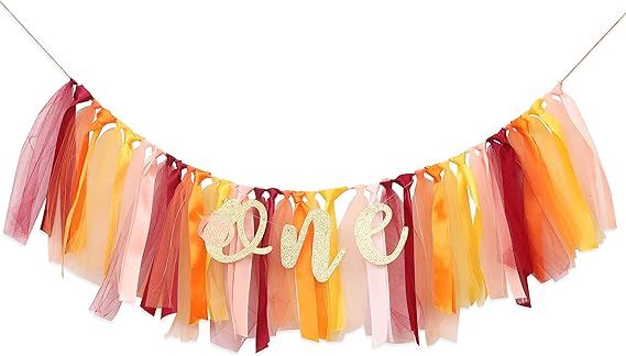 Little Pumpkin 1st Birthday High Chair Banner-Birthday High Chair Ballet Banner, Halloween Birthd... | Amazon (US)