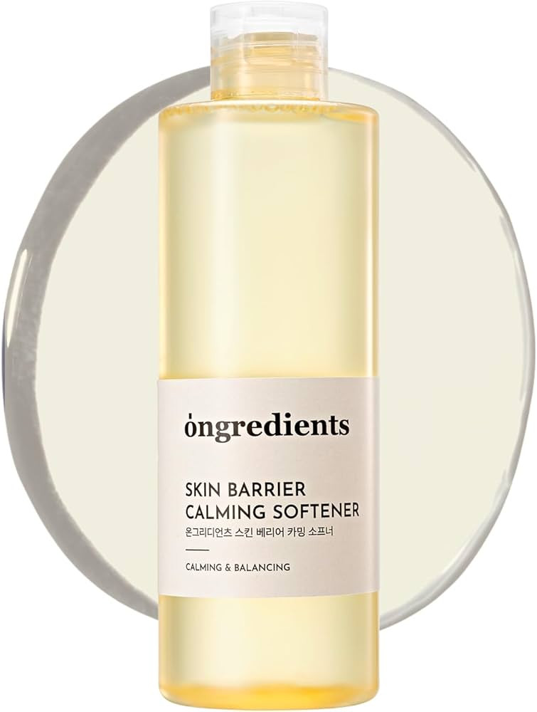 ONGREDIENTS Skin Barrier Calming Softener | Daily Soothing Toner for Dry, Sensitive Skin | Panthe... | Amazon (US)