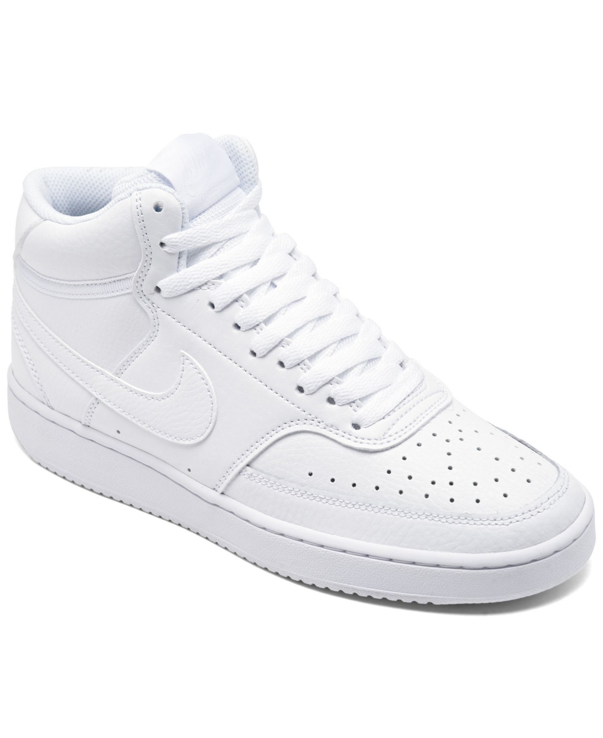 Nike Women's Court Vision Mid Casual Sneakers from Finish Line | Macys (US)