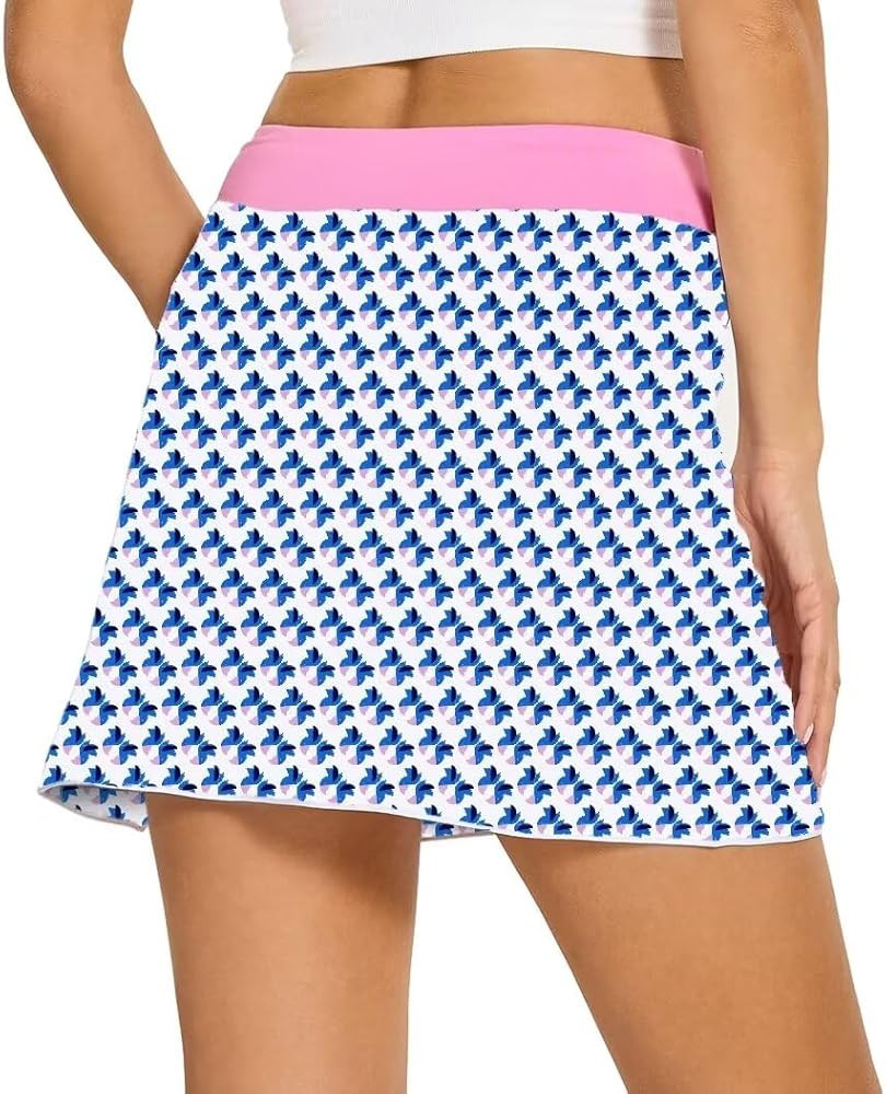 M MAELREG Skorts for Women Tennis Skirt Print Athletic Skirts Built-in Shorts Pockets High Waist ... | Amazon (US)