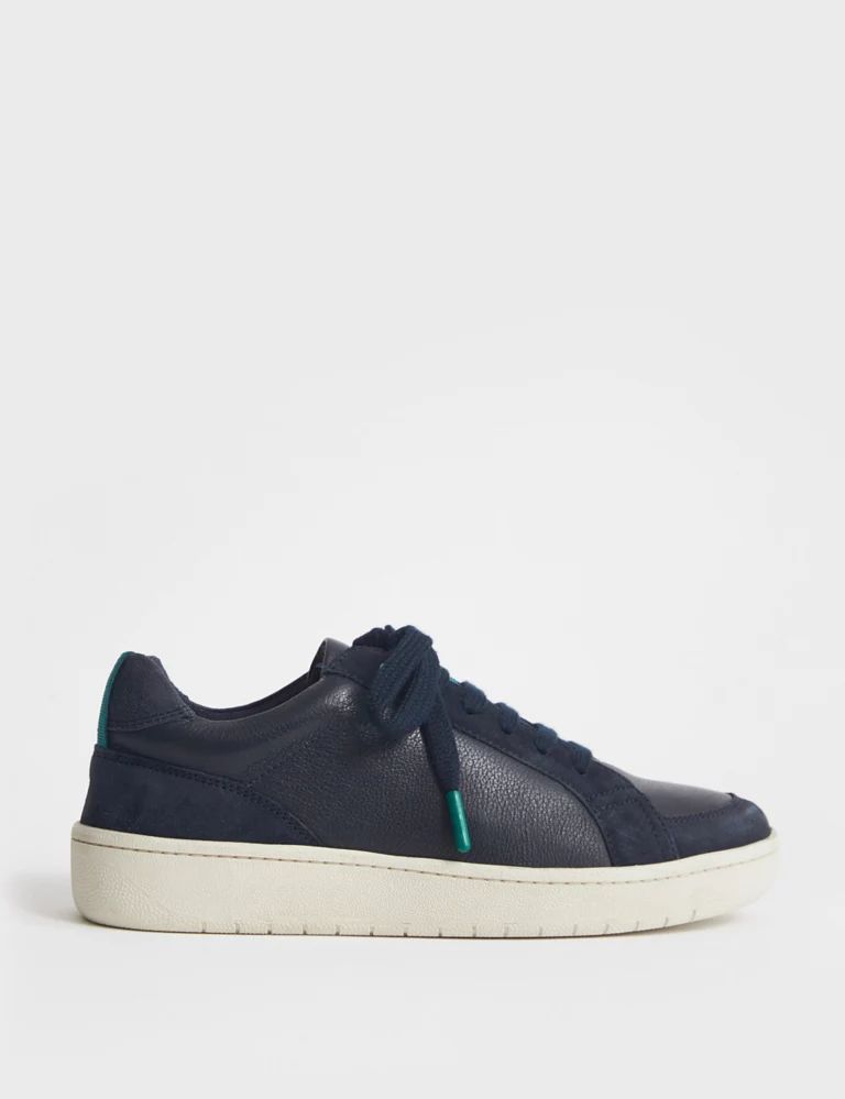 Leather Lace Up Trainers | Marks & Spencer (UK)