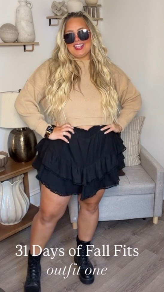 31 DAYS OF FALL FITS 🍂 

OUTFIT 1
XL SWEATER
XXL SKIRT
SHOES TTS (old from target, linked similar)

beginning of vid:
XL TANK
XL PANTS

fall fashion, midsize, fall fits, outfit series, fashion series, curvy fashion, tall fashion, plus size, easy outfits, comfy outfits, trendy outfits, capsule wardrobe, workwear, weekend, chic, outfit formulas, Pinterest inspired, skirts, combat boots, sweaters, Amazon, target, vici.


#LTKFindsUnder50 #LTKStyleTip #LTKMidsize